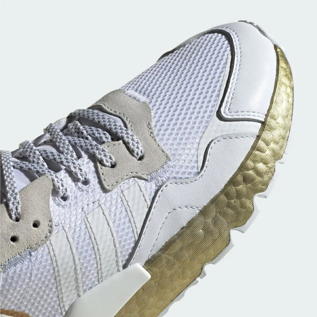 Adidas shoes - ADIDAS NITE JOGGER - NITE JOGGER - FV4138 - CLOUD WHITE / PERIWINKLE / GOLD METALLIC 20