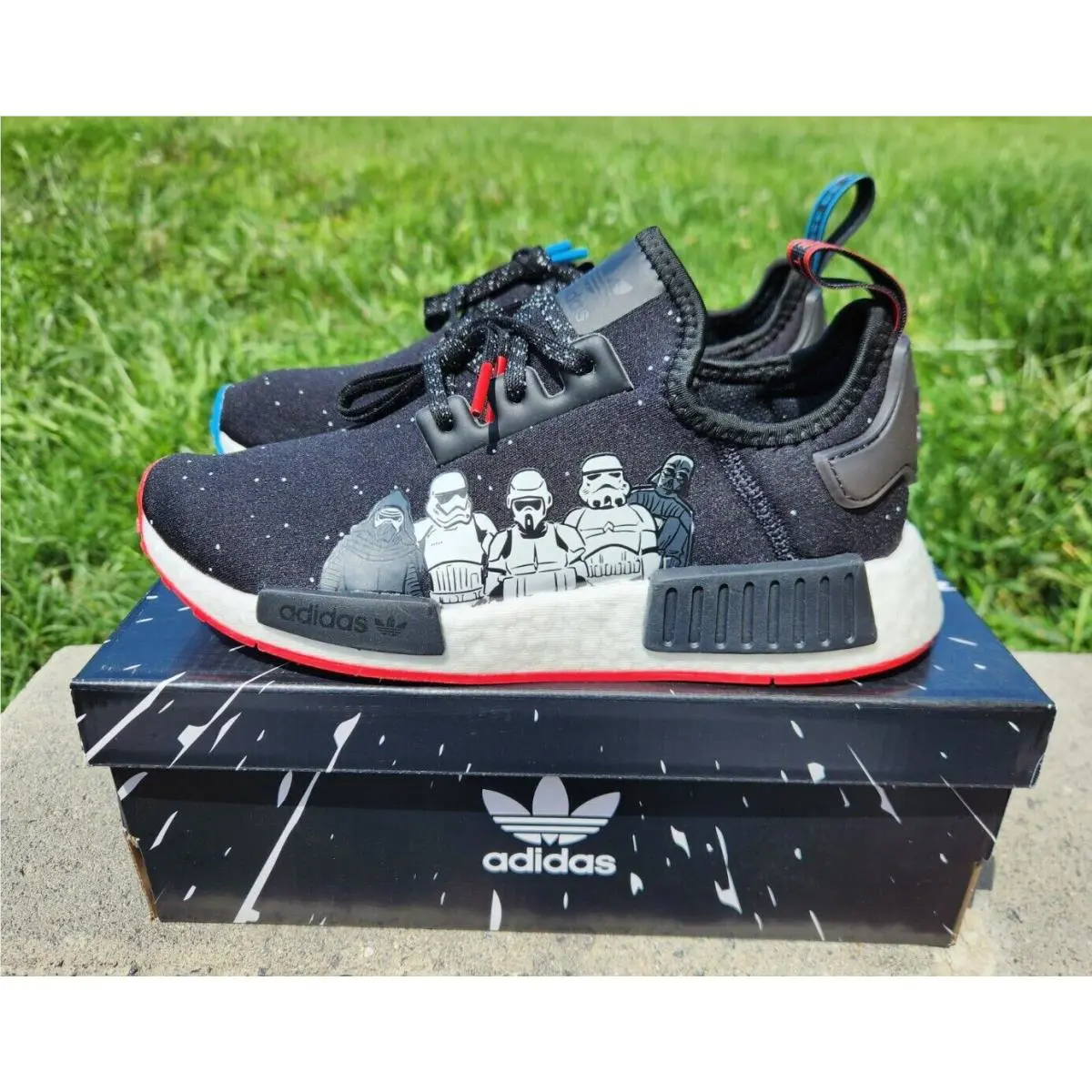 Adidas Originals Nmd R1 Kid`s Boy`s Girl`s Star Wars Rebels White FX6503 Women`s