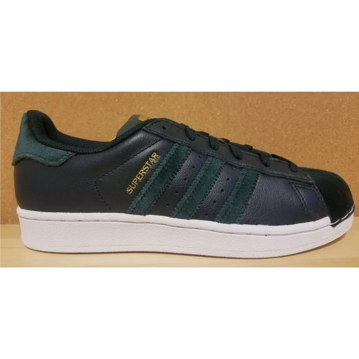 Adidas shoes - SUPERSTAR - SUPERSTAR - AC7211 - GREEN - WHITE 6