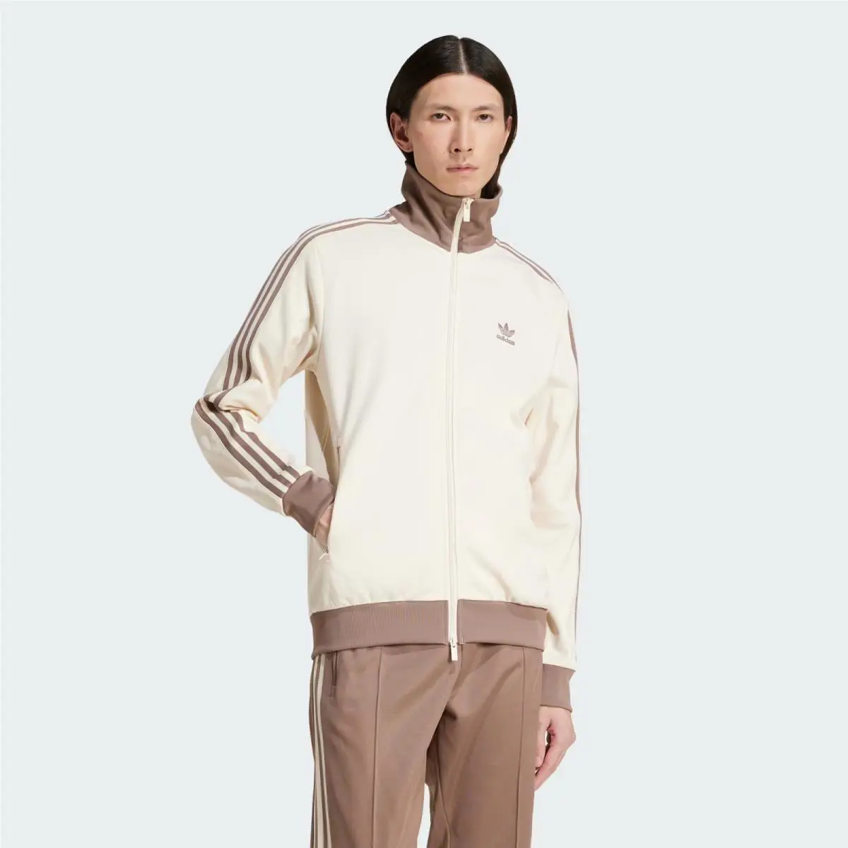 Adidas clothing - Originals Adicolor Classics Firebird - Originals Adicolor Classics Firebird - JP2522 - Wonder White / Trace Brown 0