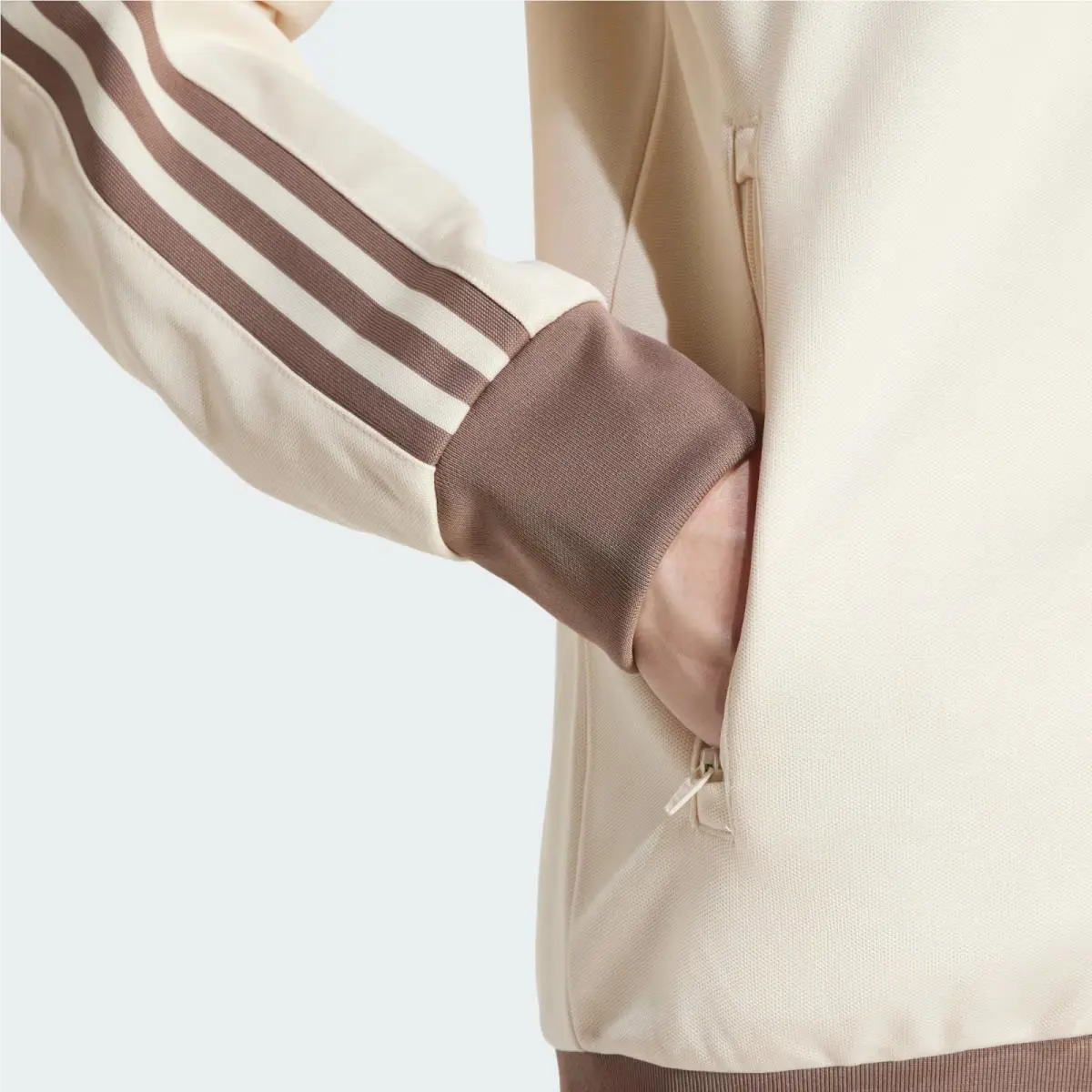 Adidas clothing - Originals Adicolor Classics Firebird - Originals Adicolor Classics Firebird - JP2522 - Wonder White / Trace Brown 4