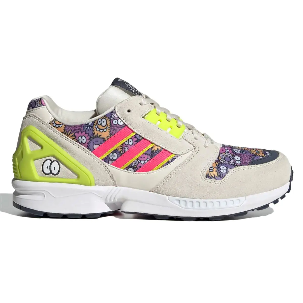 Adidas shoes - Chalk White/Solar Pink/Team Semi Sol Yellow 0