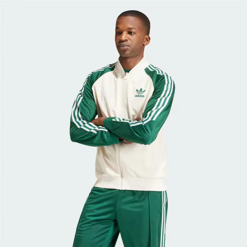 Adidas clothing - IS1403 IS1402 - IS1403 IS1402 - Wonder White / Collegiate Green 14