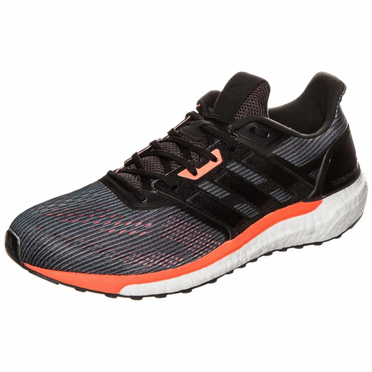 Adidas Men`s Supernova Running Shoes Utility Black/black BB3473 Sz 8 - 13 - Utility Black/Black