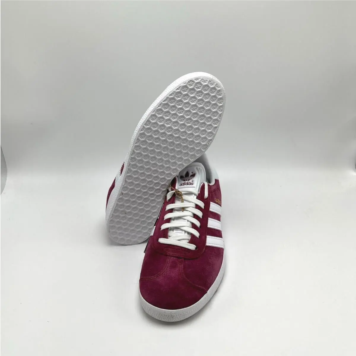 Adidas shoes - adidas Gazelle - Gazelle - B41645 - COLLEGIATE BURGUNDY/CLOUD WHITE/GOLD METALLIC 3