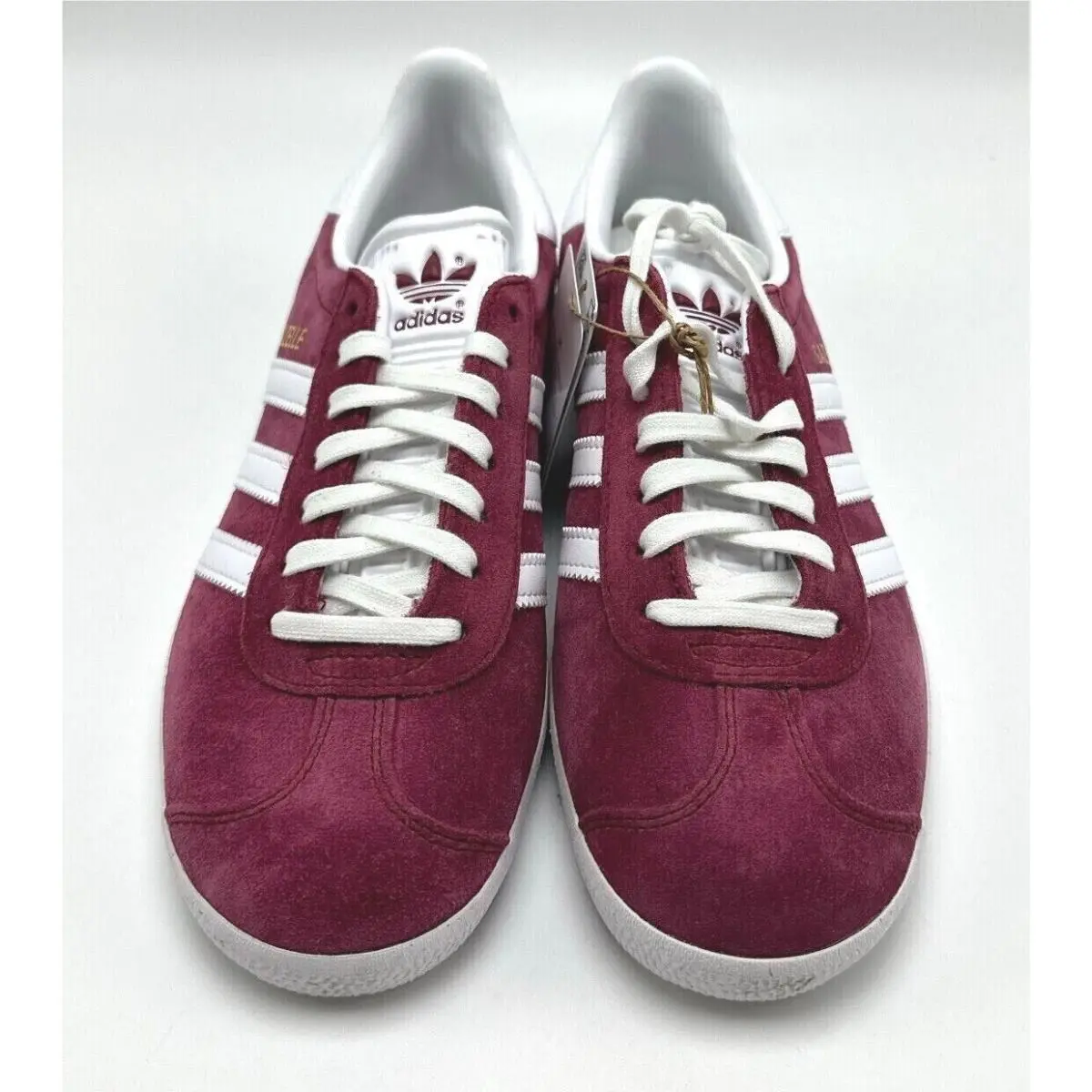 Adidas shoes - adidas Gazelle - Gazelle - B41645 - COLLEGIATE BURGUNDY/CLOUD WHITE/GOLD METALLIC 8
