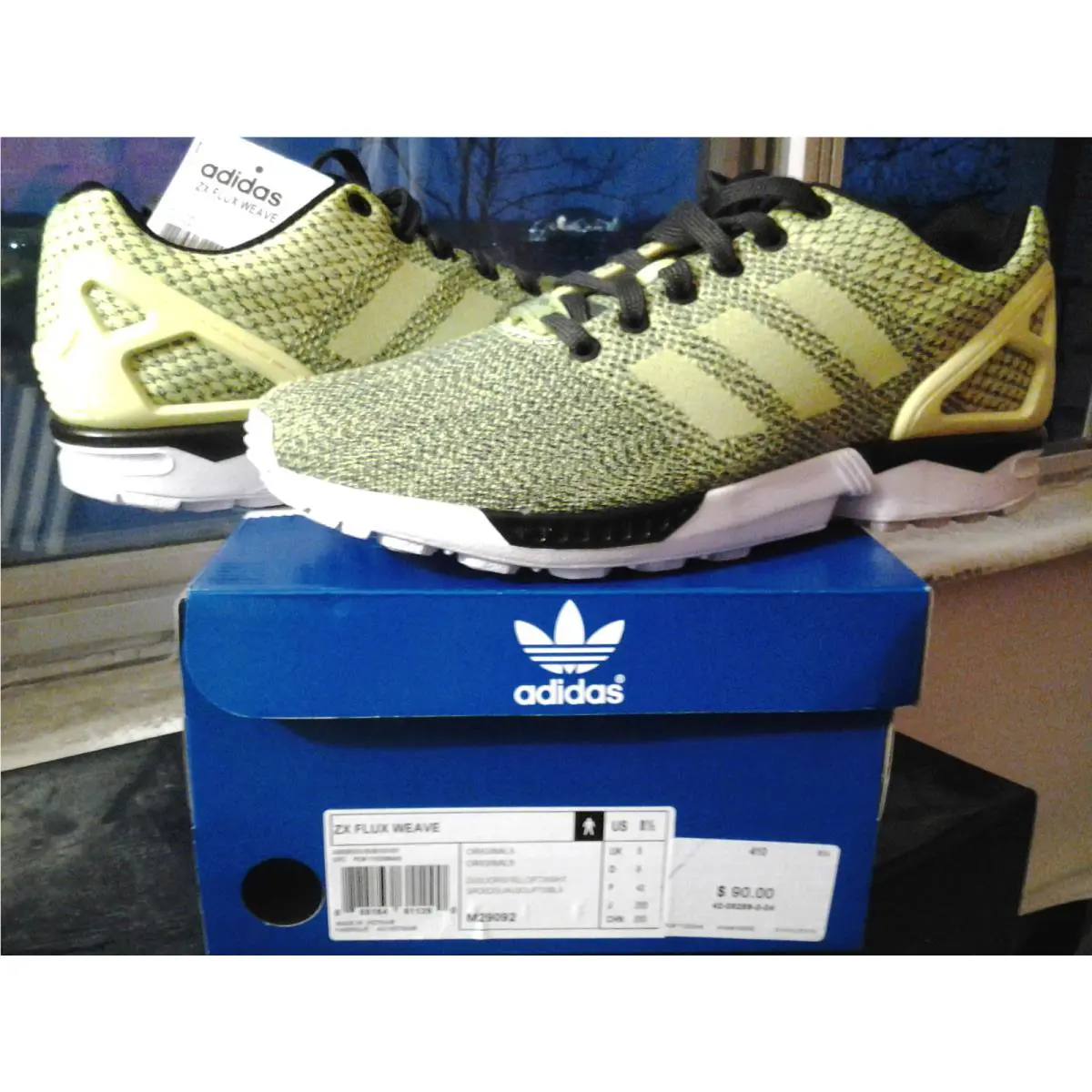 Adidas shoes - adidas ZX Flux - Flux - M29092 - Yellow 0