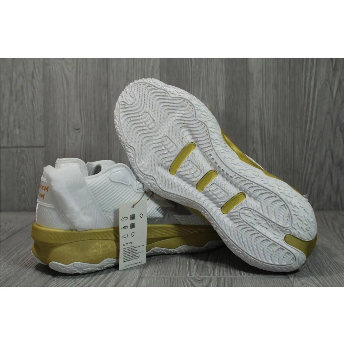 Adidas shoes - adidas Dame Lillard - Dame Lillard - GY1755 - White 4