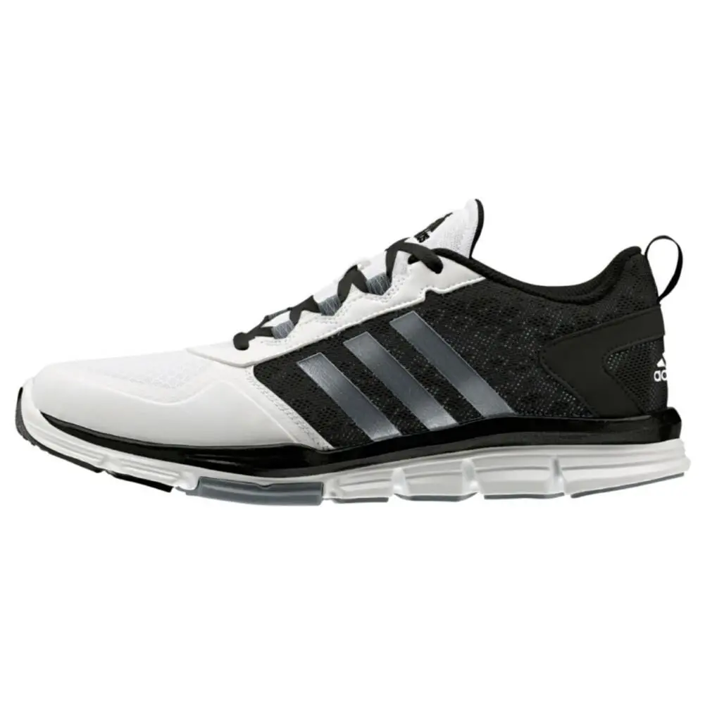 Men`s Adidas Speed Trainer 2 Athletic Fashion Sneakers B54341 - White/Black