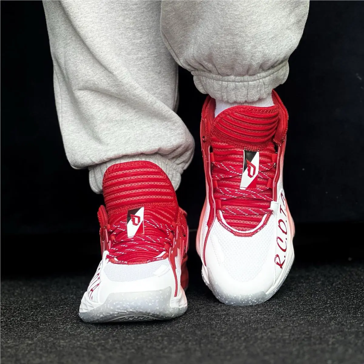 Adidas shoes - adidas Dame - Dame - Red 6