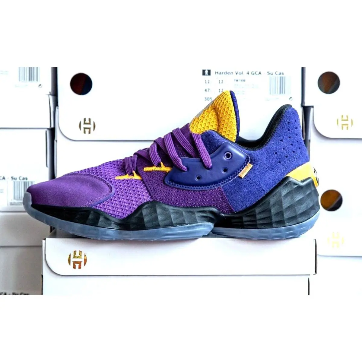 Adidas shoes - adidas Harden Vol. 4 - Harden - FW7496 - Purple 9