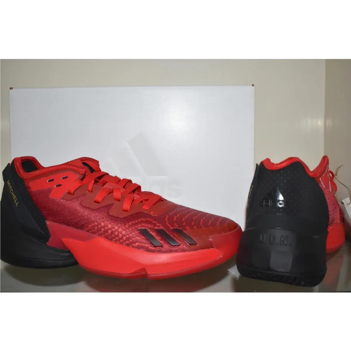 Adidas shoes - adidas D.O.N. Issue 4 - Issue - GX6886 - Red 1