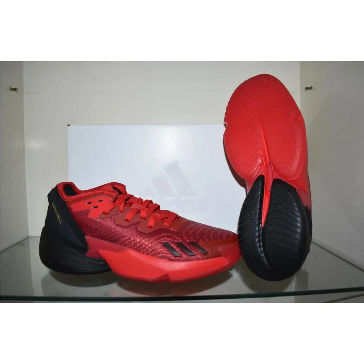 Adidas shoes - adidas D.O.N. Issue 4 - Issue - GX6886 - Red 2