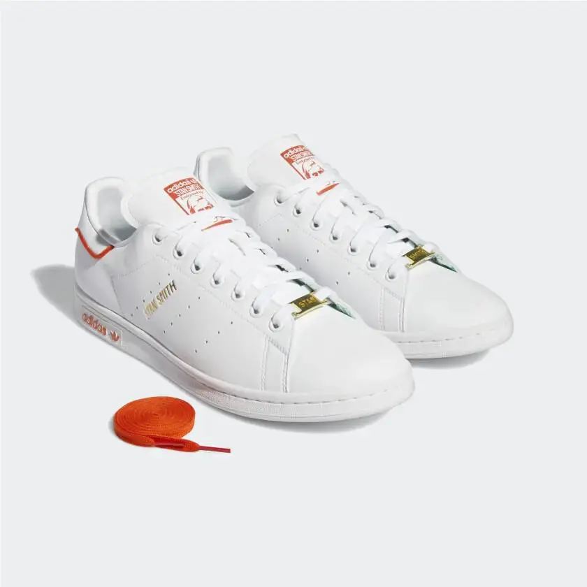 Adidas shoes - Adidas Originals Stan Smith - Originals Stan Smith - GW0488 - Cloud White / Collegiate Orange / Green 0