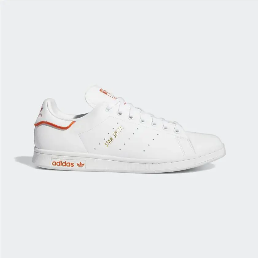 Adidas shoes - Adidas Originals Stan Smith - Originals Stan Smith - GW0488 - Cloud White / Collegiate Orange / Green 3