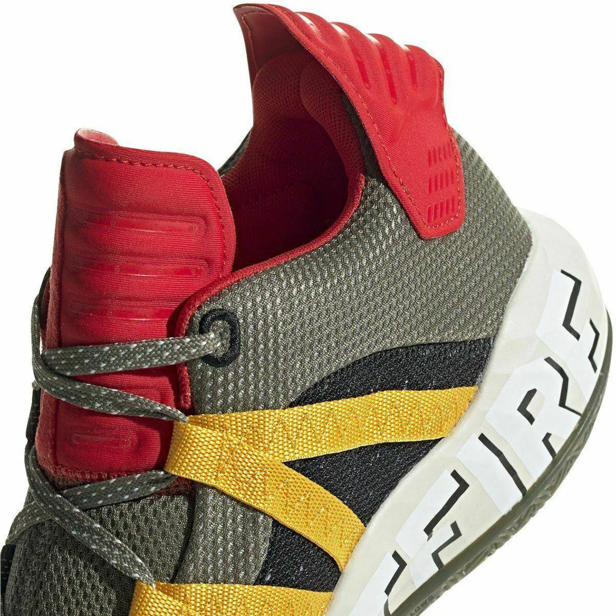 Adidas shoes - Leggrn,Orbgry,Red 3