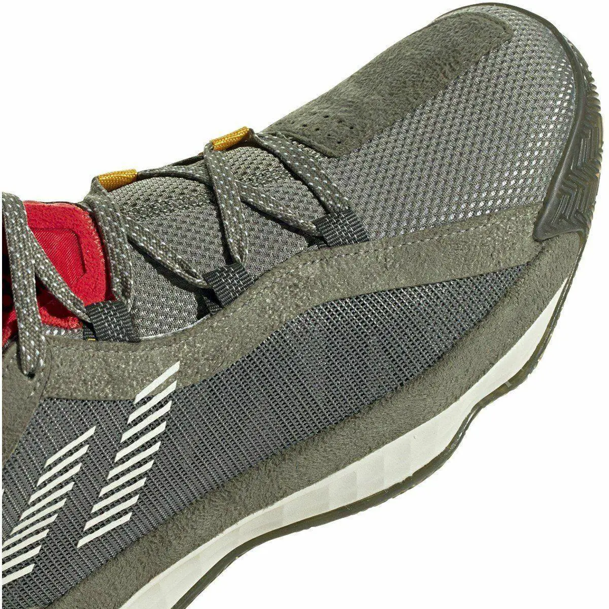 Adidas shoes - Leggrn,Orbgry,Red 4