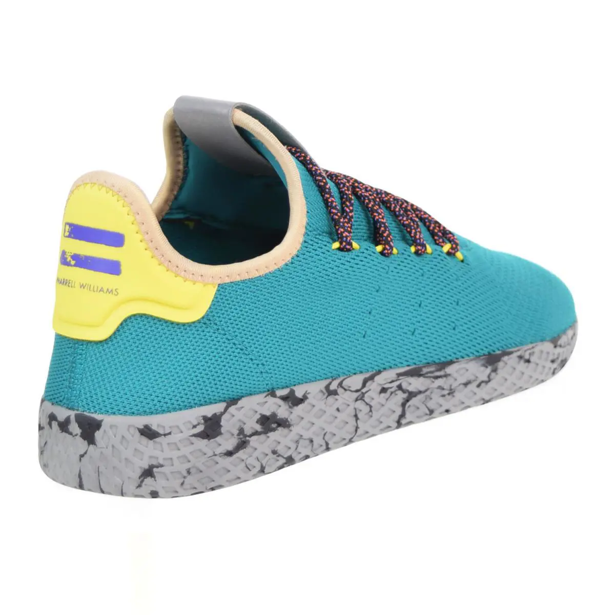 Adidas shoes - cq1872 - cq1872 - Teal-Frozen Yellow-Grey Marble 7