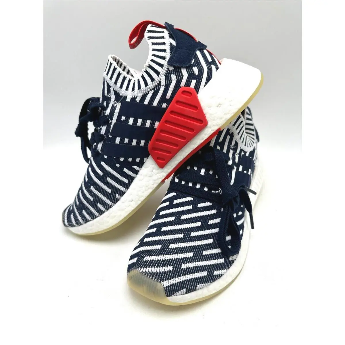 Adidas shoes - adidas Originals NMD_R2 - Originals - BB2909 - Collegiate Navy/Collegiate Green/Running White Ftw 3