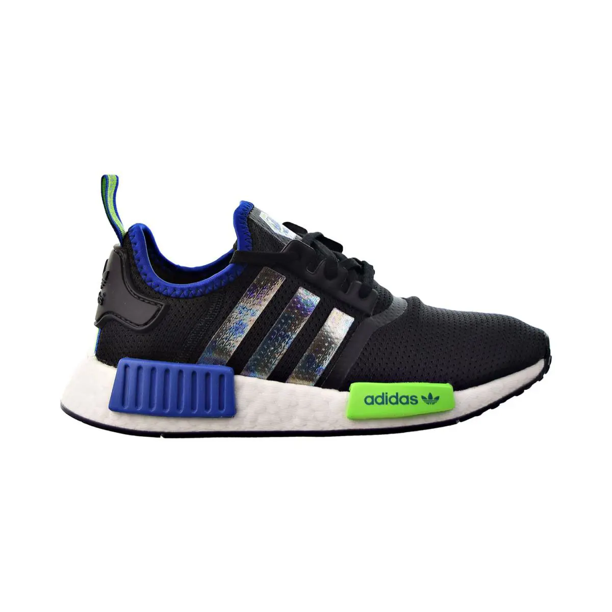Adidas NMD_R1 Big Kids` Shoes Core Black-supplier Color-solar Green FX6497 - Core Black-Supplier Colour-Solar Green