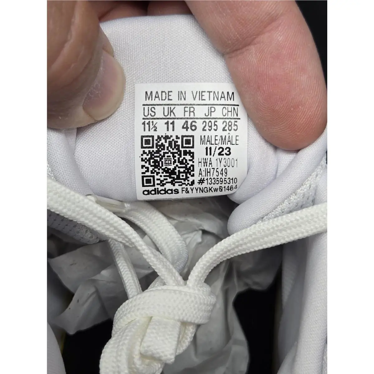 Adidas shoes - adidas Ultraboost - Ultraboost - IH7549 - White 5