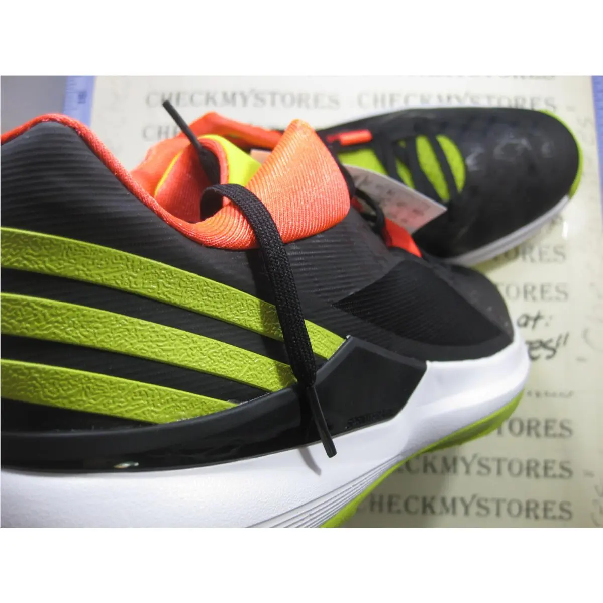 Adidas shoes - Multi-Color, S:: Black/Semi Solar Yellow/Solar Red 14