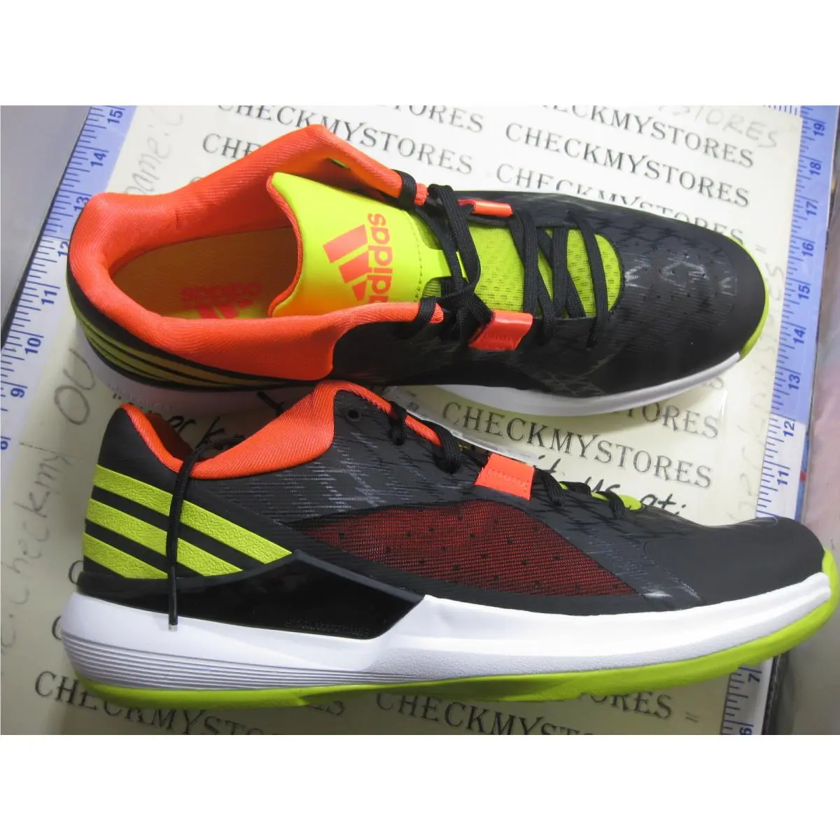 Adidas Crazy Strike Low Adiprene Men`s Athletic Basketball Shoes