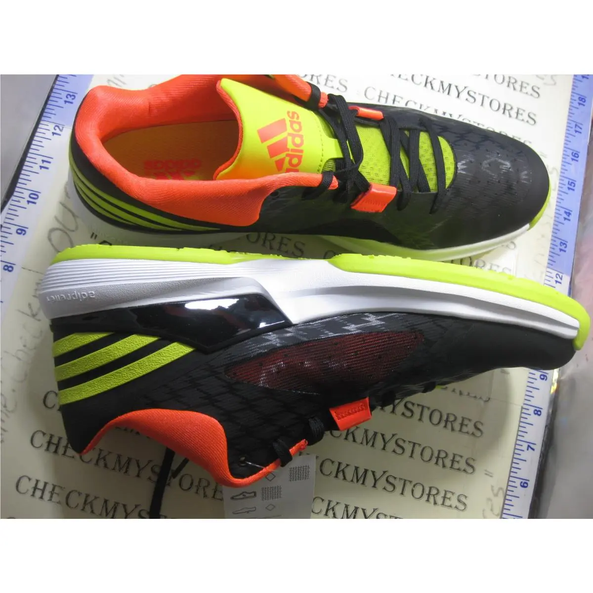 Adidas shoes - Multi-Color, S:: Black/Semi Solar Yellow/Solar Red 13