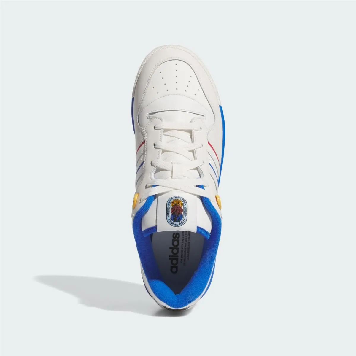 Adidas shoes - Cloud White/Better Scarlet/Blue 9