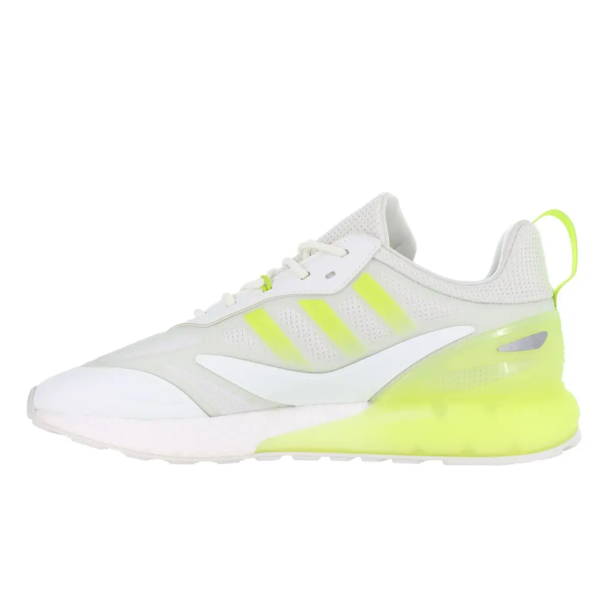 Adidas shoes - Adidas Originals ZX 2K Boost 2.0 - GZ7734 - White, Semi Solar Slime 1