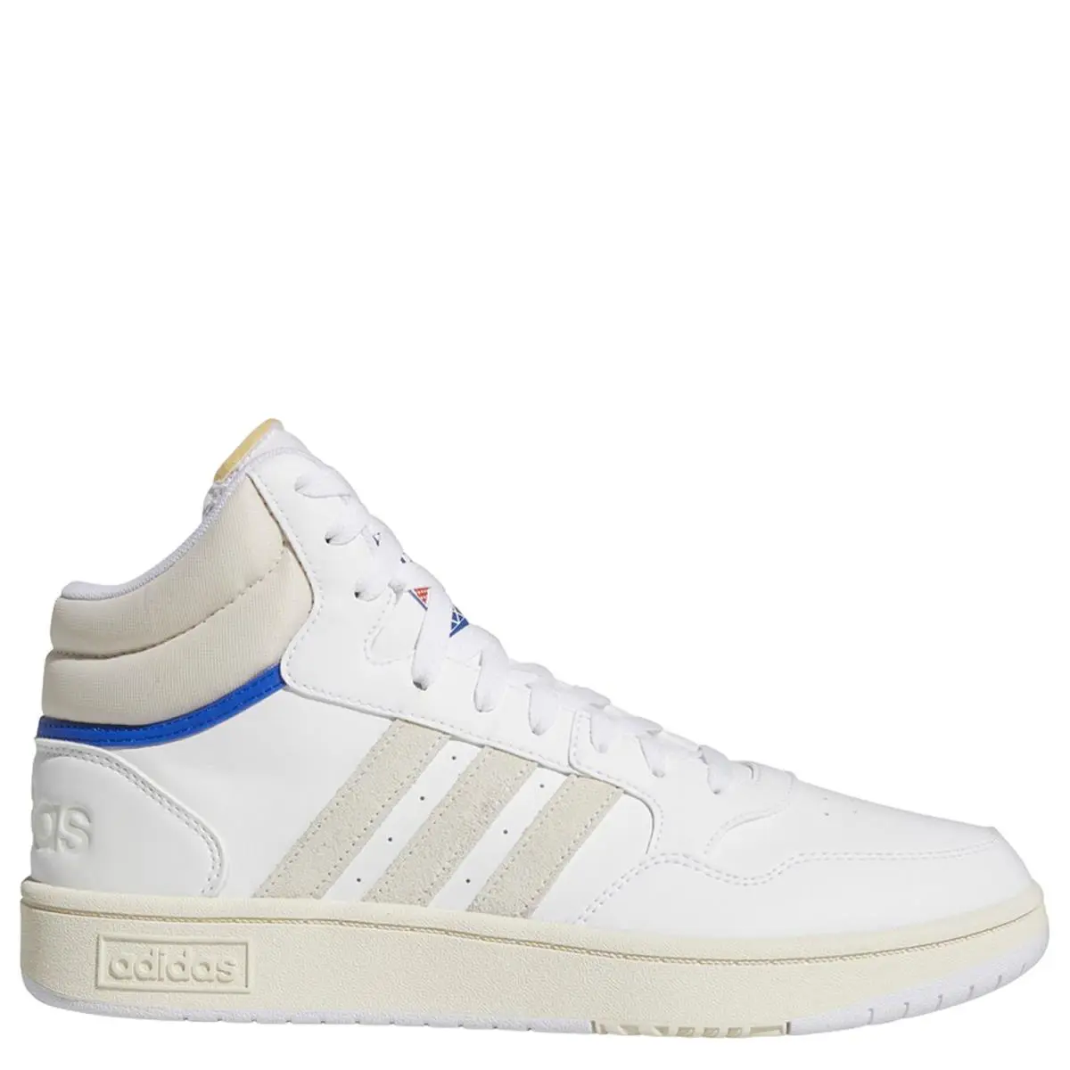 GZ1345 Mens Adidas Hoops 3.0 Mid - White