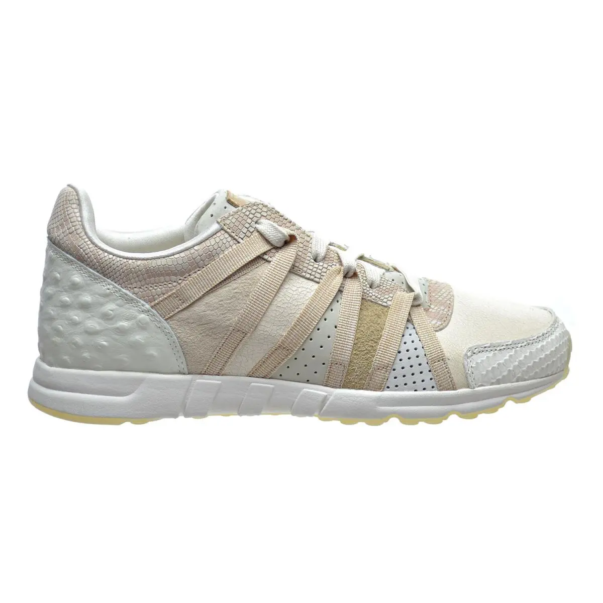 Adidas Equipment Racing 93 Women`s Shoes Chalk White-clear Brown-white f37616 - Chalk White-Clear Brown-White