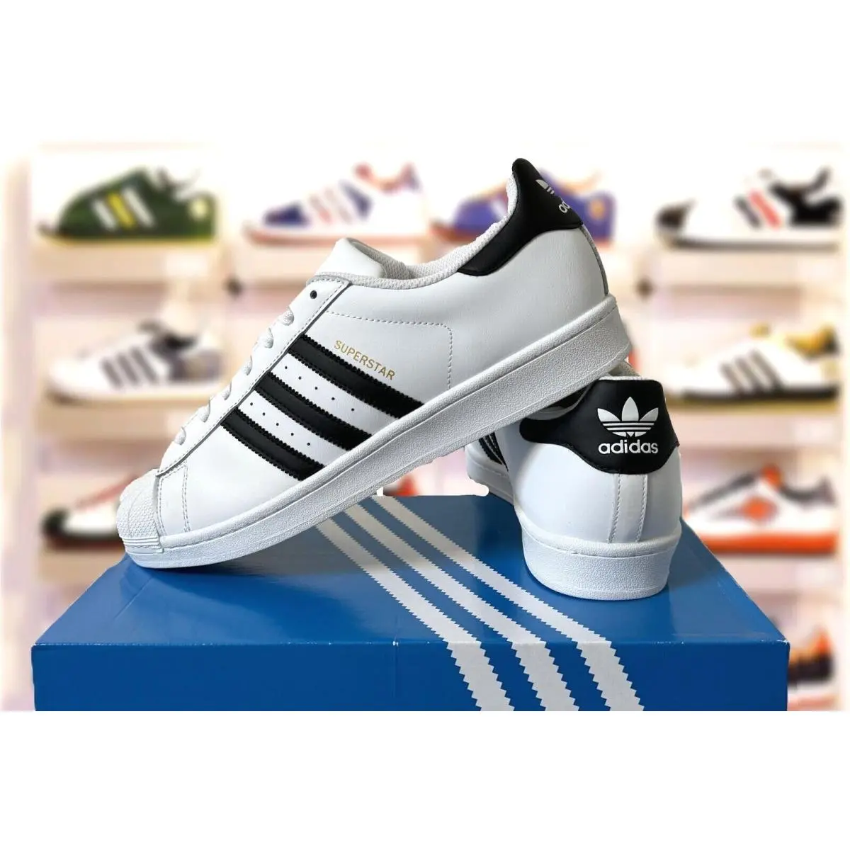 Adidas shoes - adidas Superstar - Superstar - C77124 - White 14