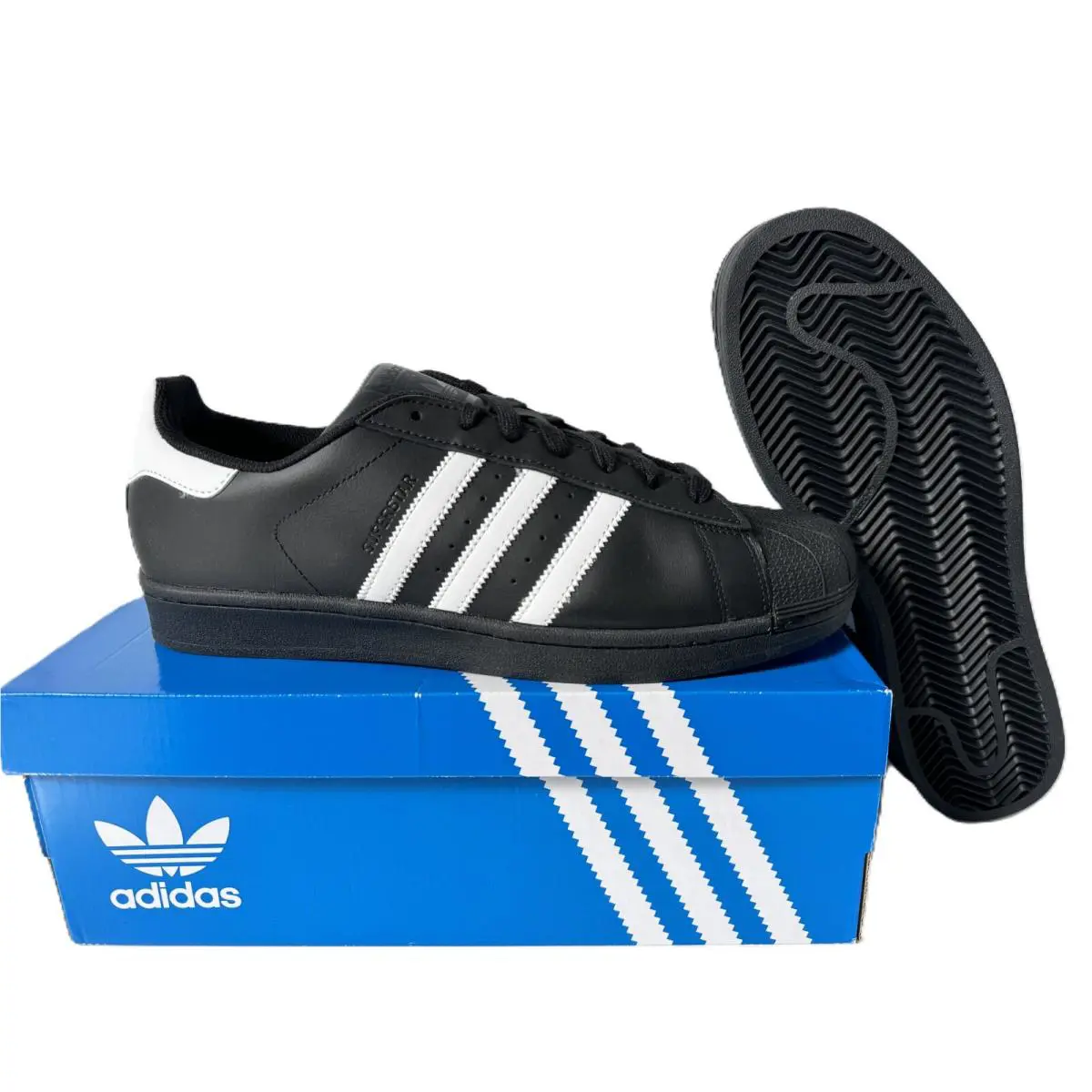 Adidas shoes - adidas Superstar Foundation - Superstar Foundation - B27140 - Black/White 4
