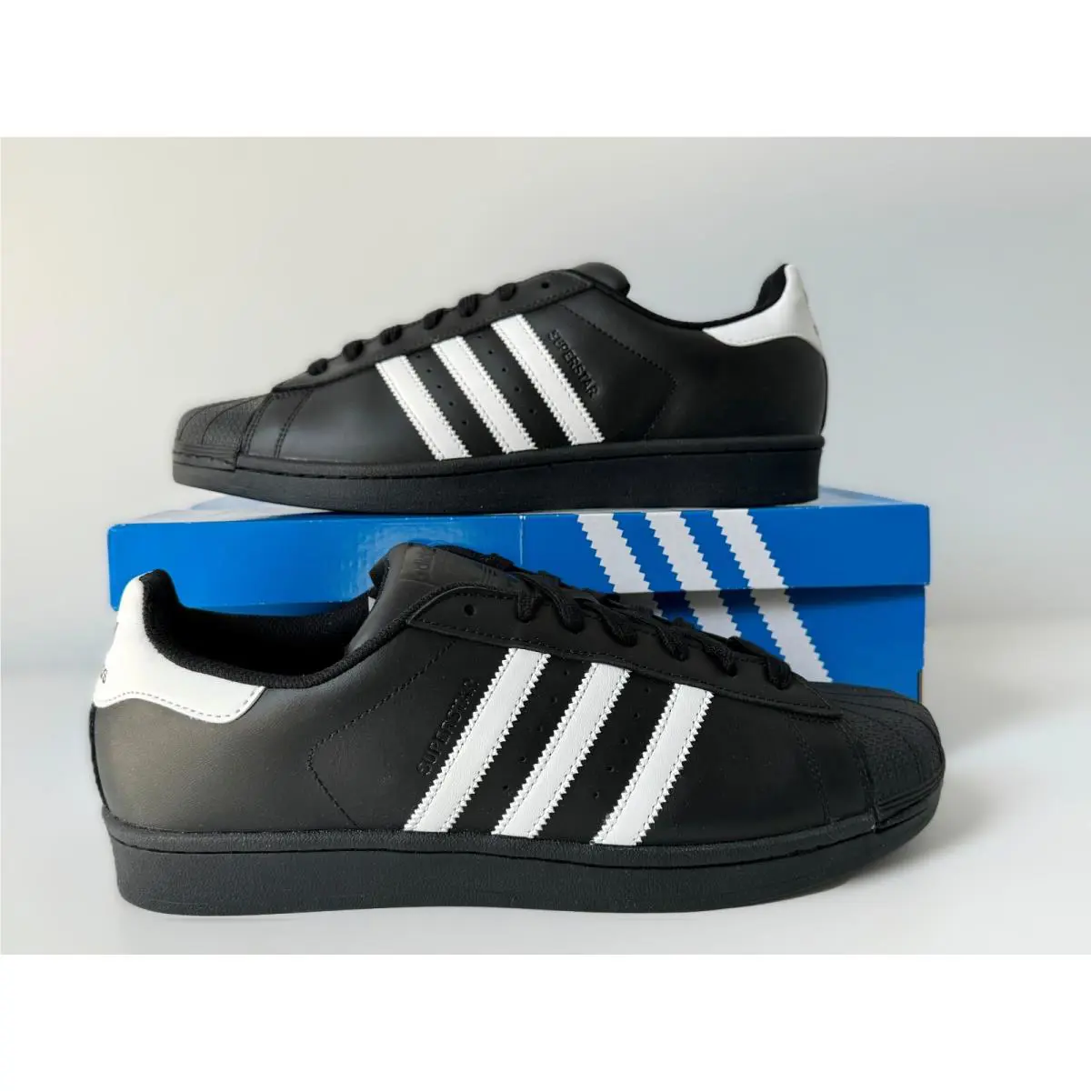 Adidas shoes - adidas Superstar Foundation - Superstar Foundation - B27140 - Black/White 1