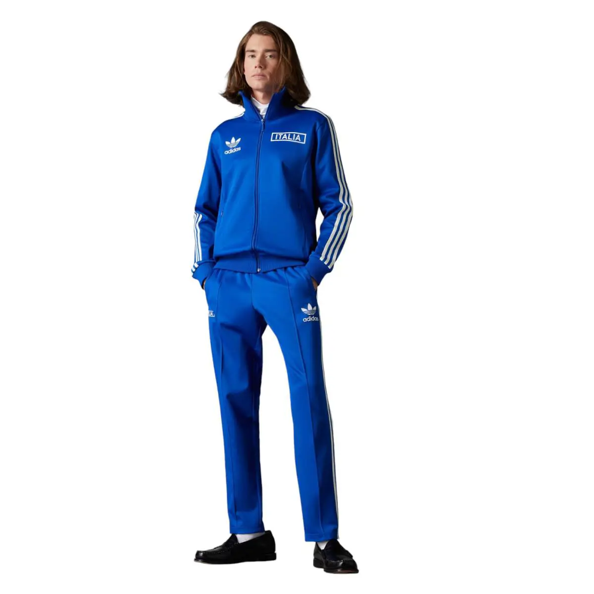 Adidas clothing - Italy Beckenbauer Track Suit - Italy Beckenbauer Track Suit - Blue 9