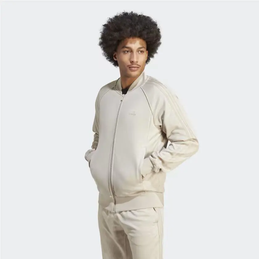 Adidas Originals Men`s Graphics Monogram Sst Trefoil Track Suit Jacket Pant