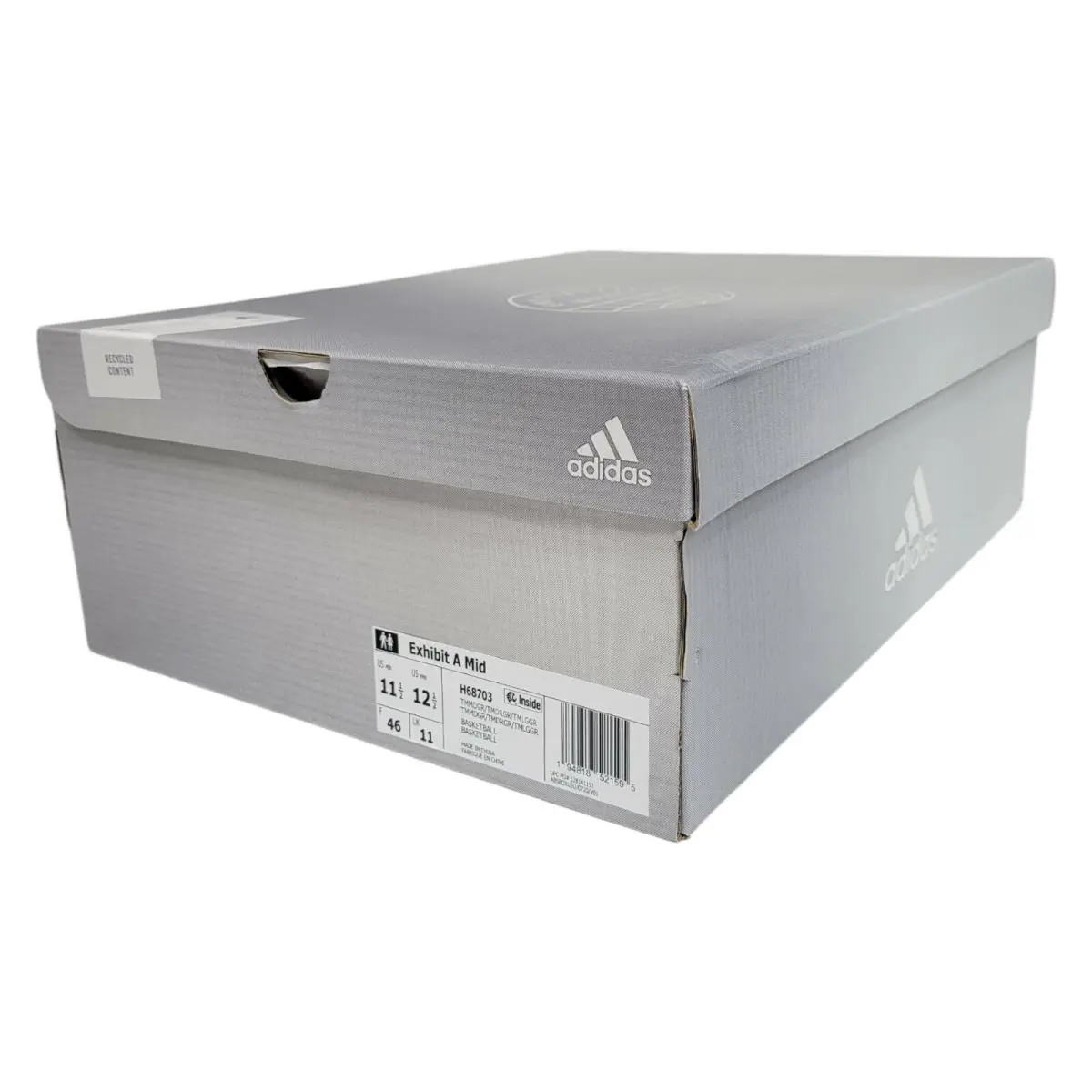 Adidas shoes - Adidas Exhibit A Mid - Exhibit Mid - H68703 - Gray 8