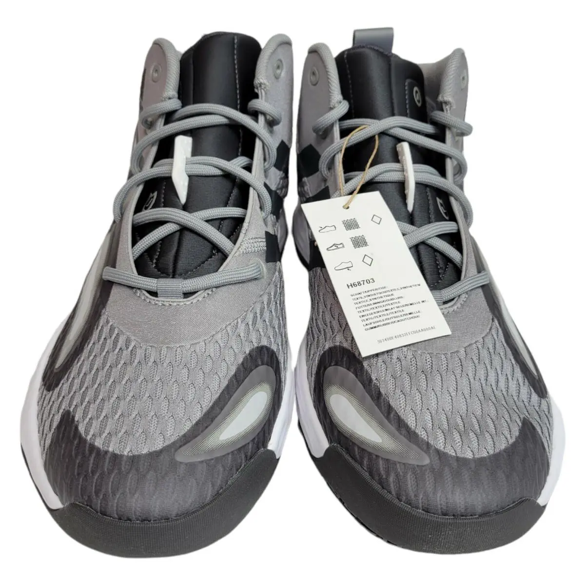 Adidas shoes - Adidas Exhibit A Mid - Exhibit Mid - H68703 - Gray 1