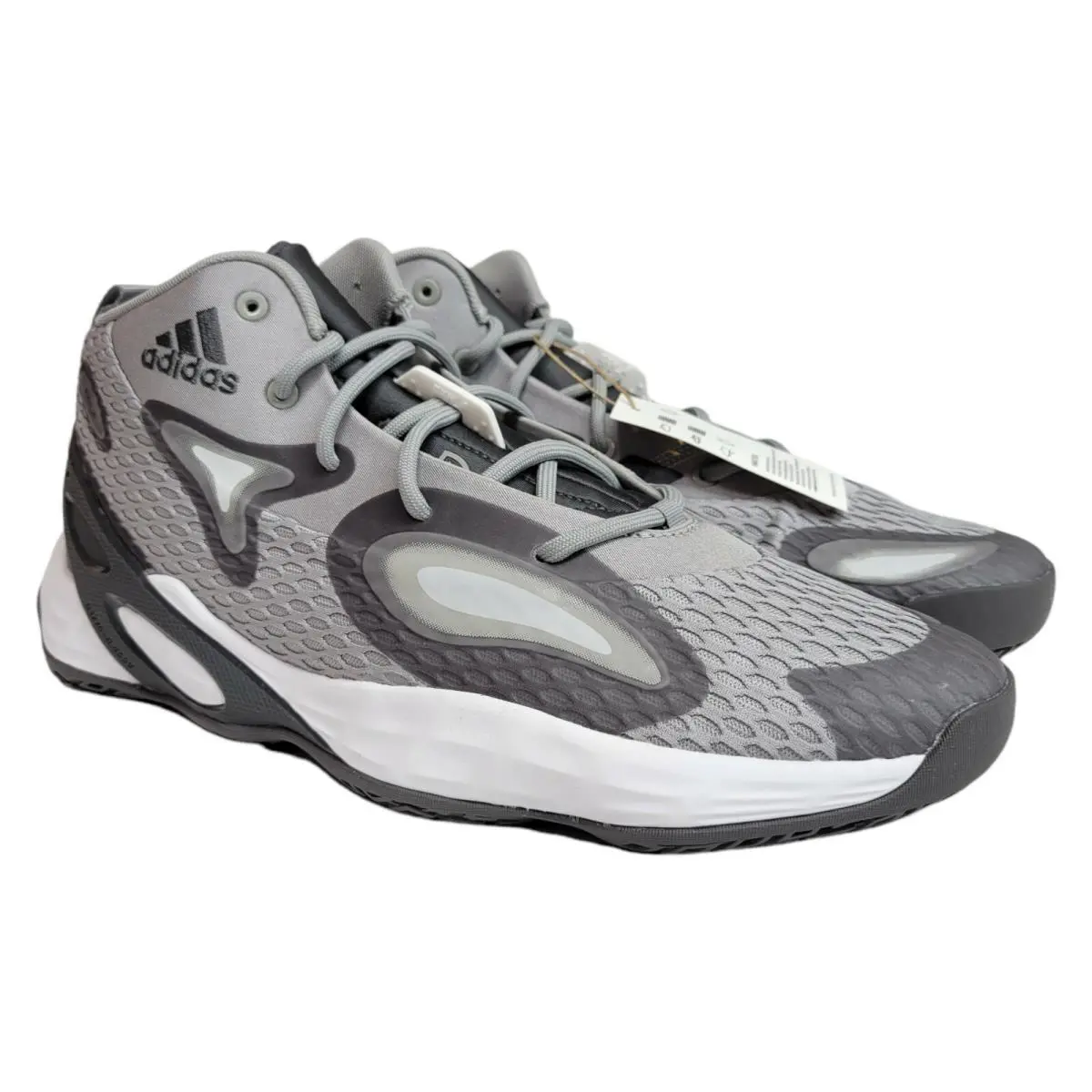 Adidas shoes - Adidas Exhibit A Mid - Exhibit Mid - H68703 - Gray 10