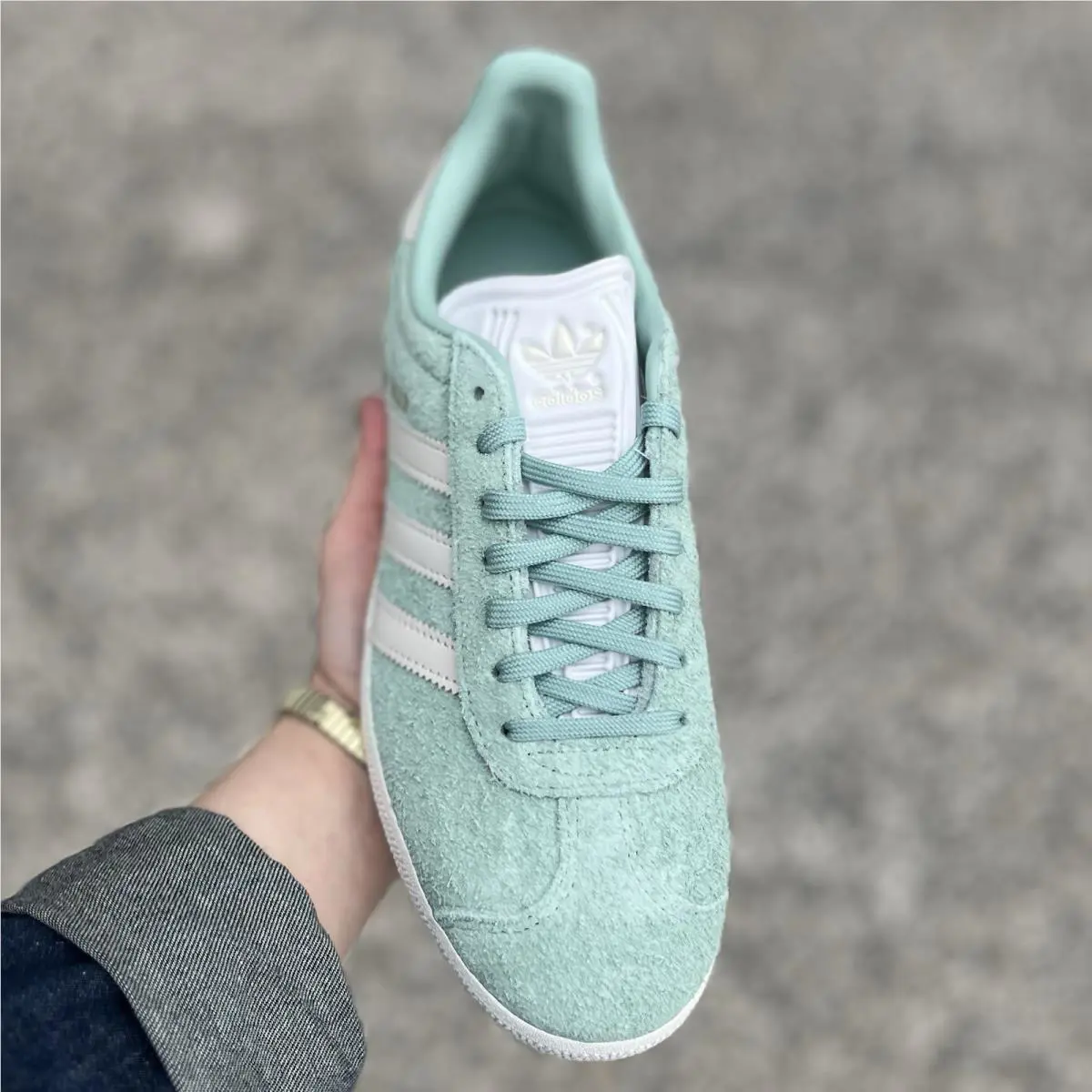 Adidas shoes - adidas Gazelle - Gazelle - Adidas Originals Gazelle Bold - Green 18