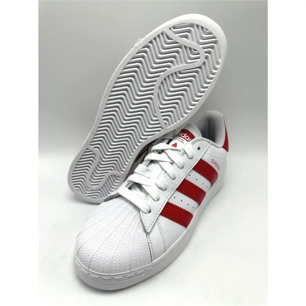 Adidas shoes - adidas Superstar XLG - Superstar XLG - IF8067 - Cloud White/Better Scarlet/Cloud White 10