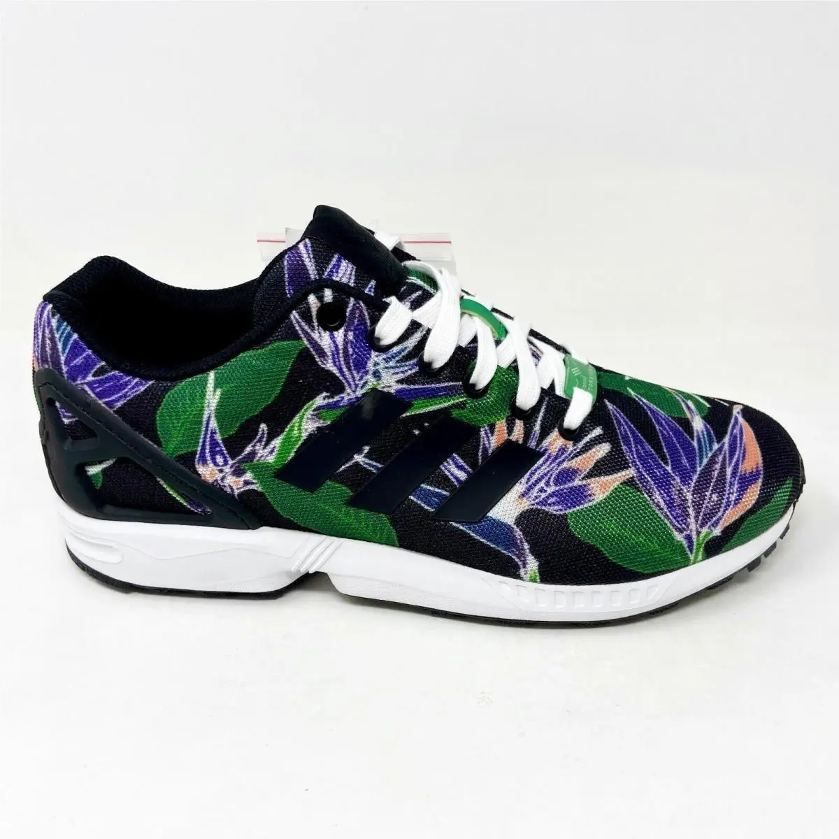 Adidas Originals ZX Flux Torsion Hawaiian Black White Mens Running Shoes B34518
