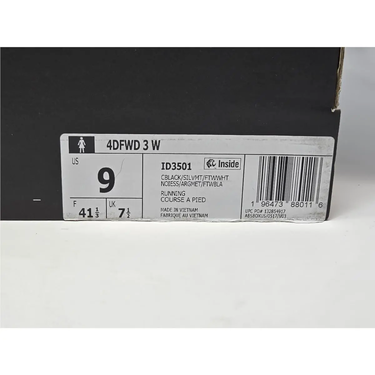 Adidas shoes - adidas 4DFWD - ID3501 - Black 9