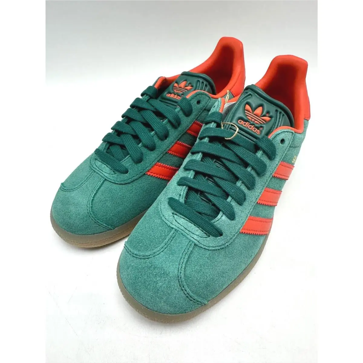 Adidas Gazelle Collegiate Green Preloved Red IG6200 Men`s Shoes sz 4.5-11