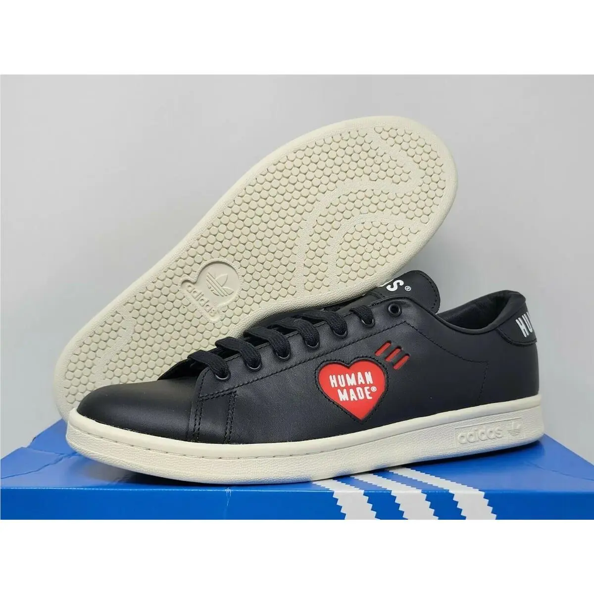 Adidas shoes - adidas Stan Smith x Human Made - FY0736 - Black 9