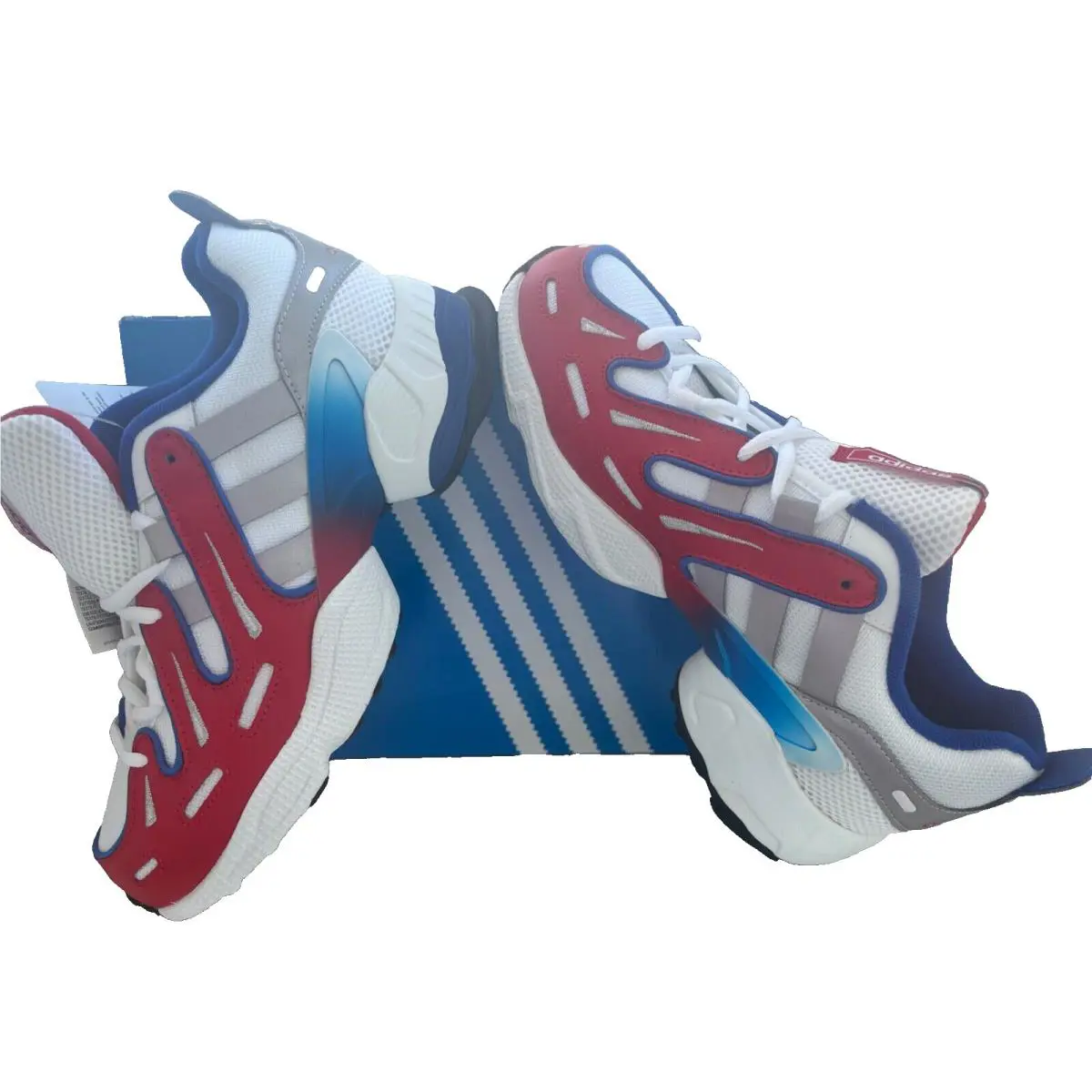 Adidas shoes - adidas EQT Gazelle - EQT Gazelle - ADIDAS EG6480 - CLOUD WHITE / SCARLET / COLLEGIATE ROYAL 4