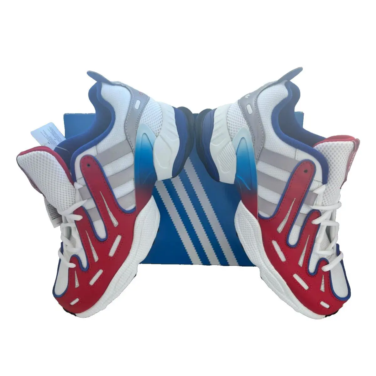 Adidas shoes - adidas EQT Gazelle - EQT Gazelle - ADIDAS EG6480 - CLOUD WHITE / SCARLET / COLLEGIATE ROYAL 11
