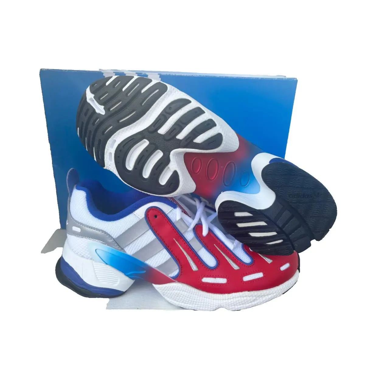 Adidas shoes - adidas EQT Gazelle - EQT Gazelle - ADIDAS EG6480 - CLOUD WHITE / SCARLET / COLLEGIATE ROYAL 17