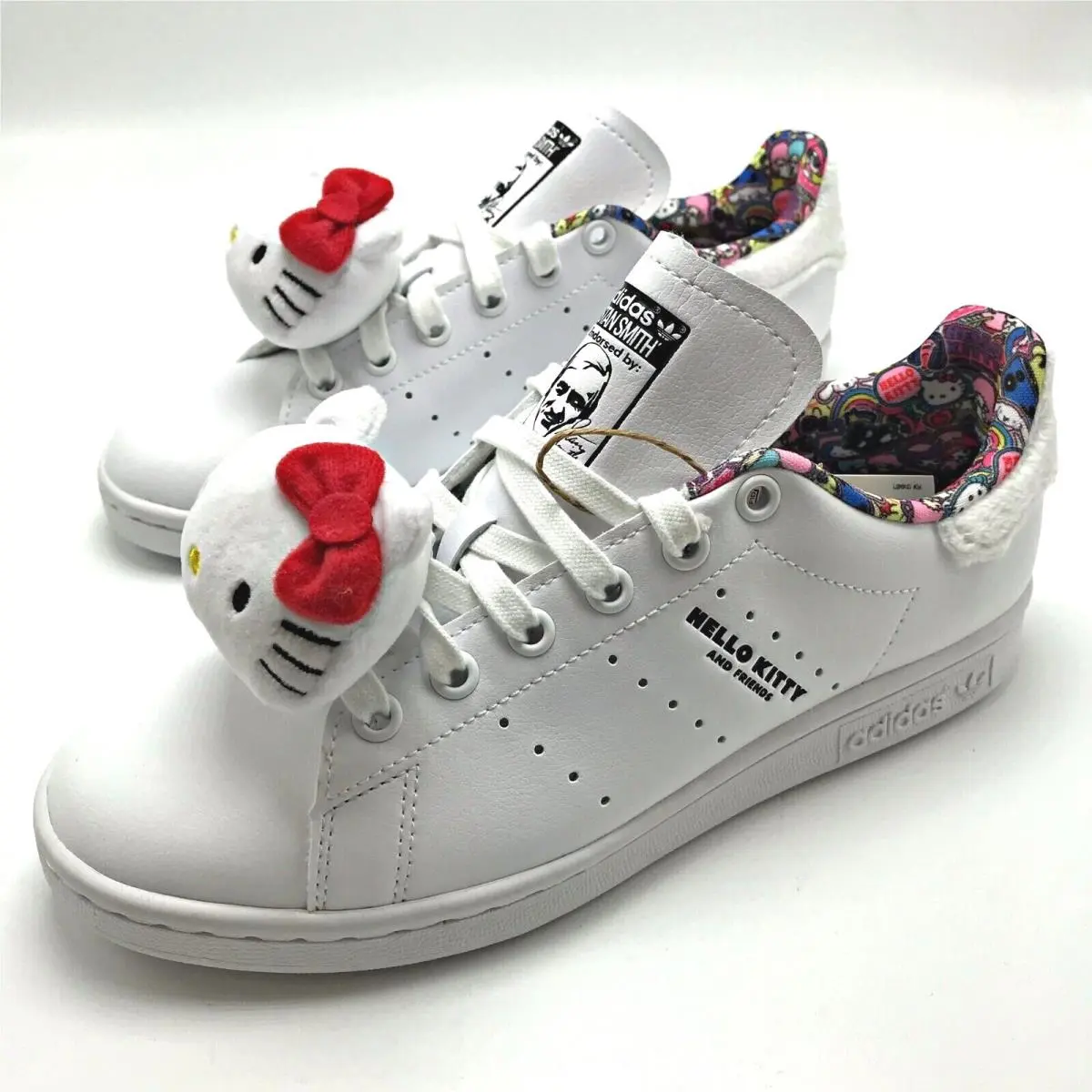 Adidas shoes - adidas Stan Smith - Stan Smith - HP9656 - CLOUD WHITE/CORE BLACK/LIGHT FLASH RED 6